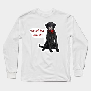 Labrador Christmas Long Sleeve T-Shirt